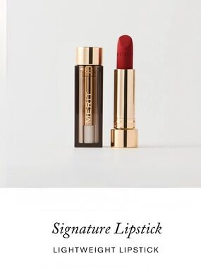 New Merit Lipstick — Matte Finish